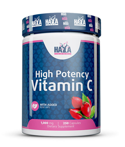 Haya Labs High Potency Vitamin C 1000mg – Imunitet i Izdržljivost