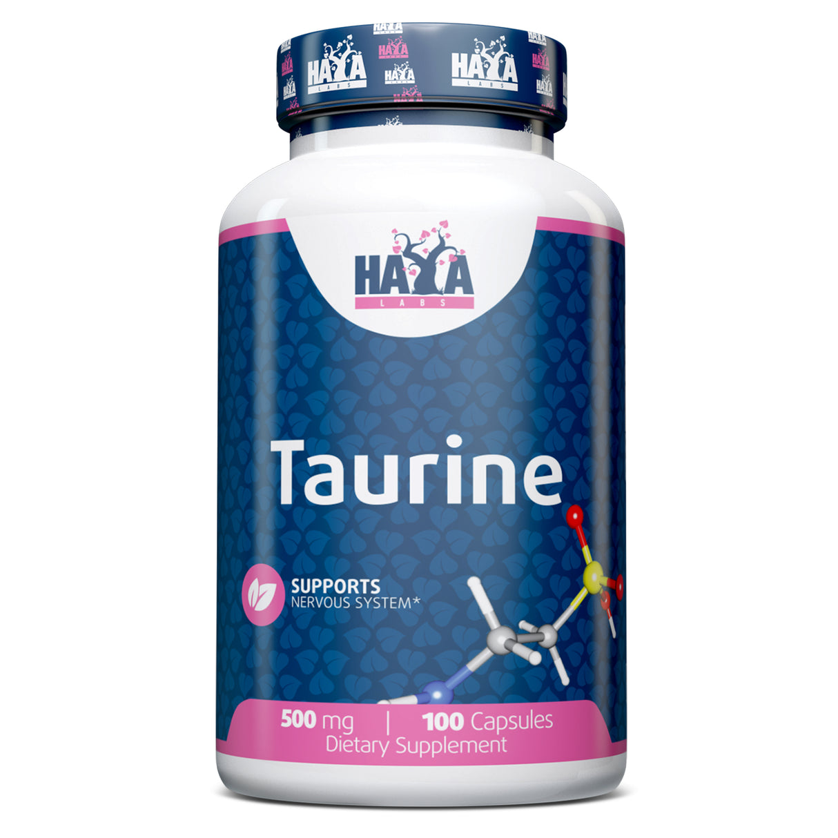 Haya Labs Taurine 500mg – Energija i Fokus