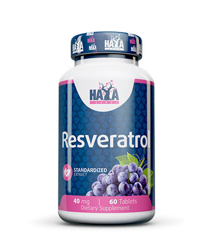 Haya Labs Resveratrol 40mg – Zdravlje Srca i Zaštita Krvnih Sudova