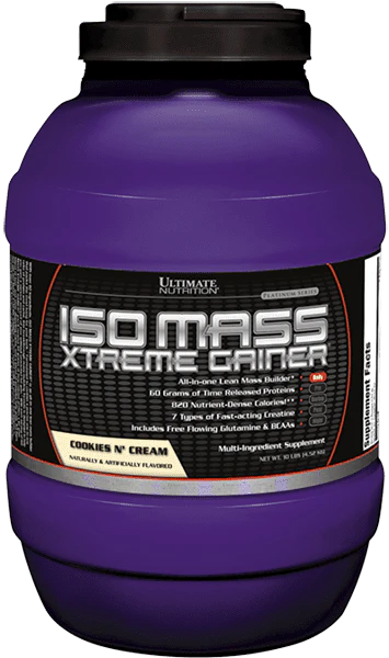 Ultimate Nutrition ISOMASS XTREME GAINER – Napredna Formula za Brzi Rast Mišićne Mase