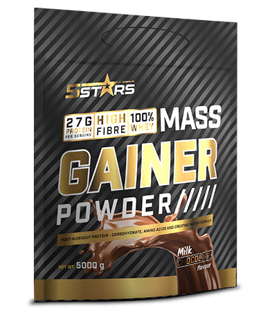 5 Stars Mass Gainer 5000g – Za Brži Rast Mišićne Mase