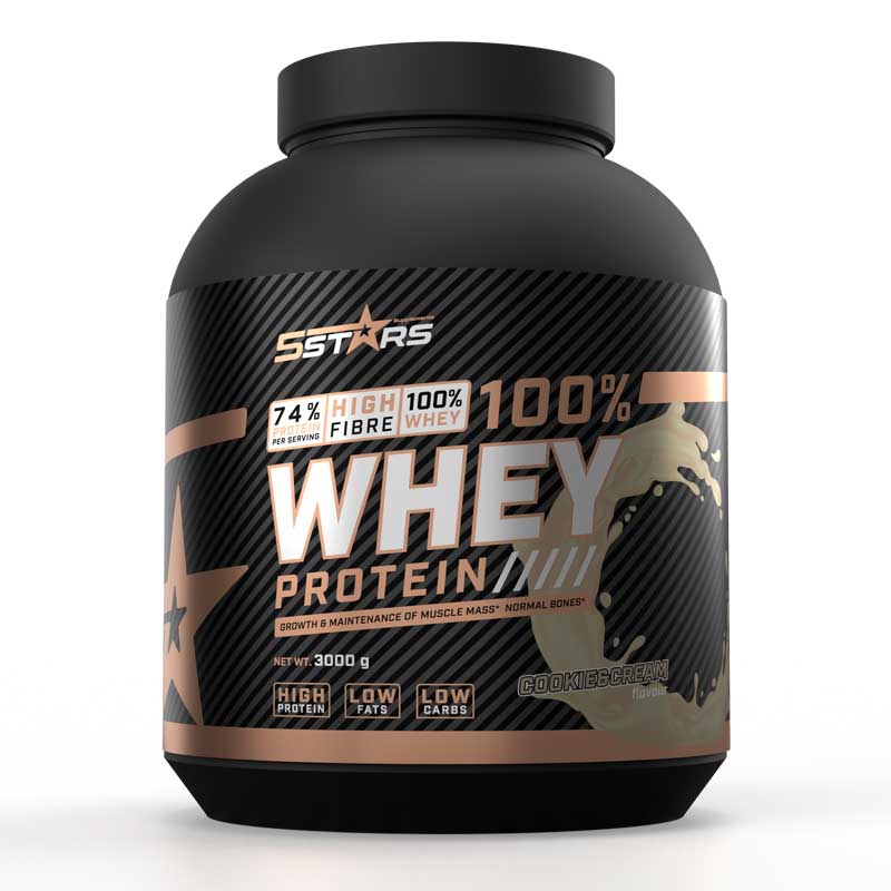 5 Stars Whey Protein 3kg – Visokokvalitetni Protein Za Rast Mišića I Oporavak