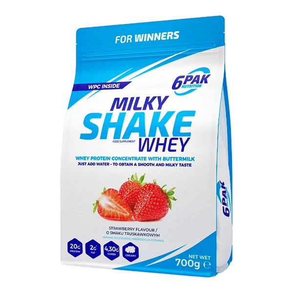 6PAK Milky Shake Whey – Ukusan proteinski šejk za mišićni rast i oporavak