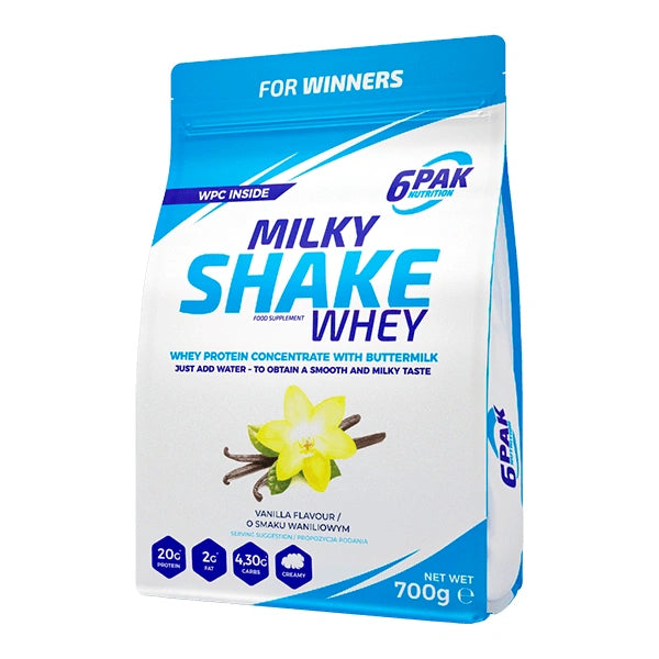 6PAK Milky Shake Whey – Ukusan proteinski šejk za mišićni rast i oporavak