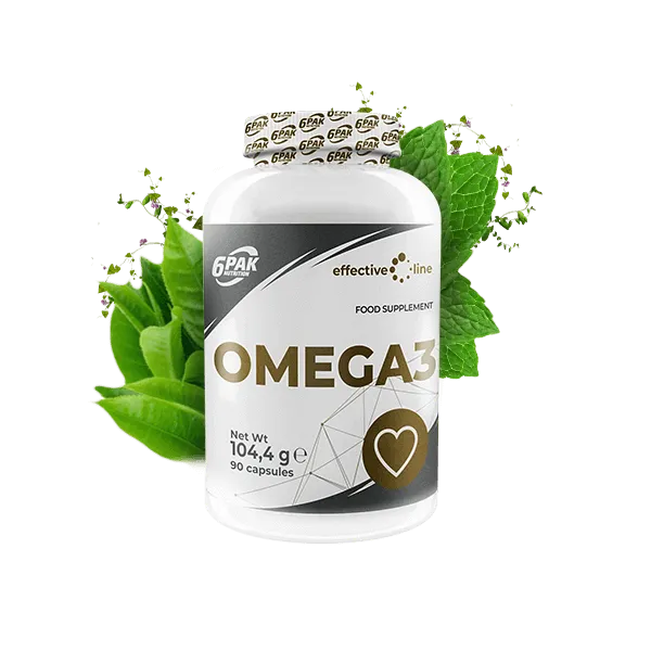6PAK Omega3 90 Kapsula - Riblje Ulje sa EPA i DHA za Srce i Mozak
