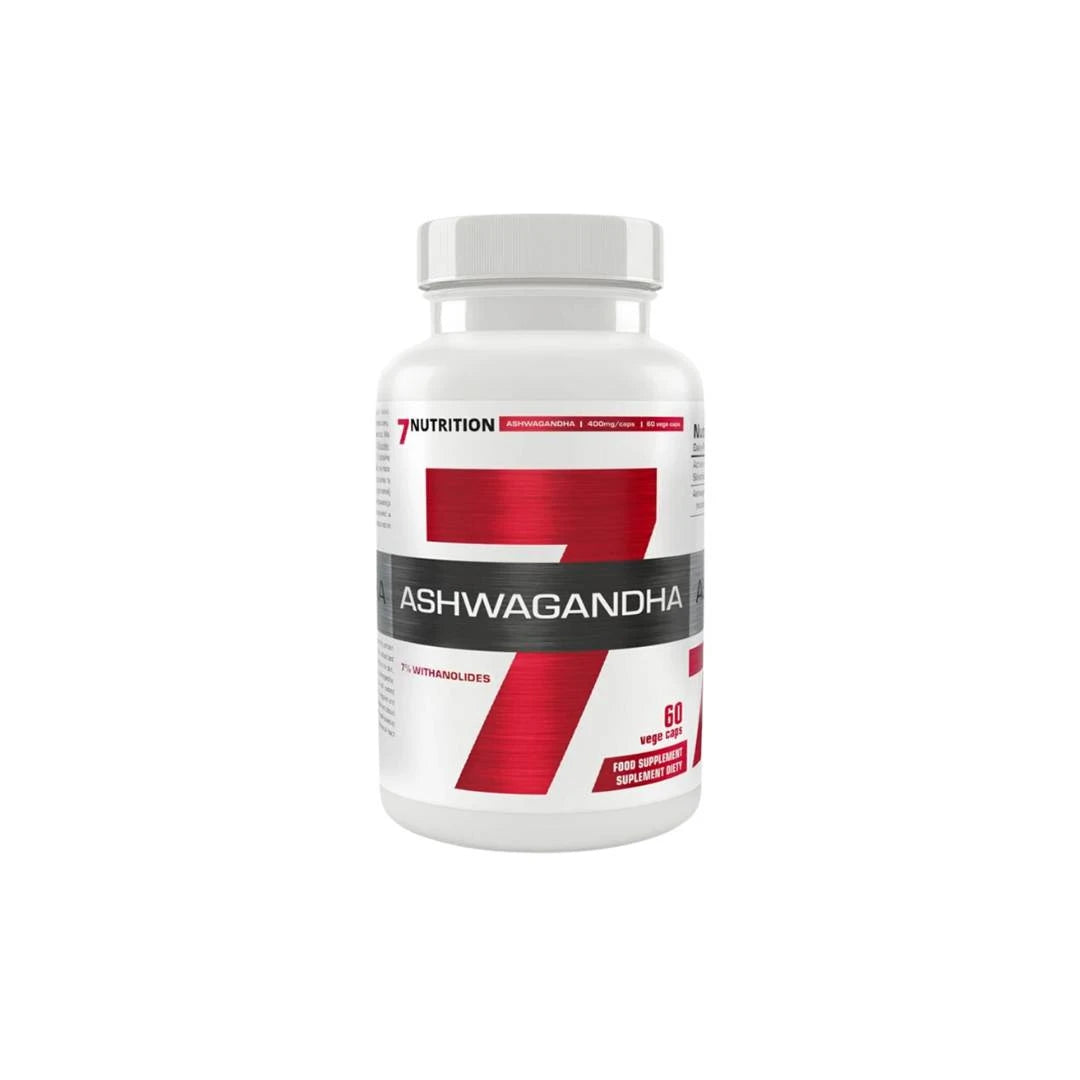 7Nutrition Ashwagandha, 60 Kapsula - Prirodni Adaptogen za Energiju i Stres