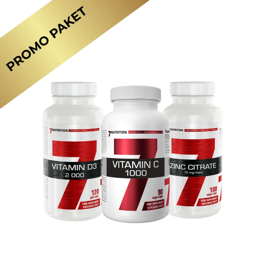7Nutrition D3 + C + Cink – Trostruka Podrška Imunitetu i Energiji