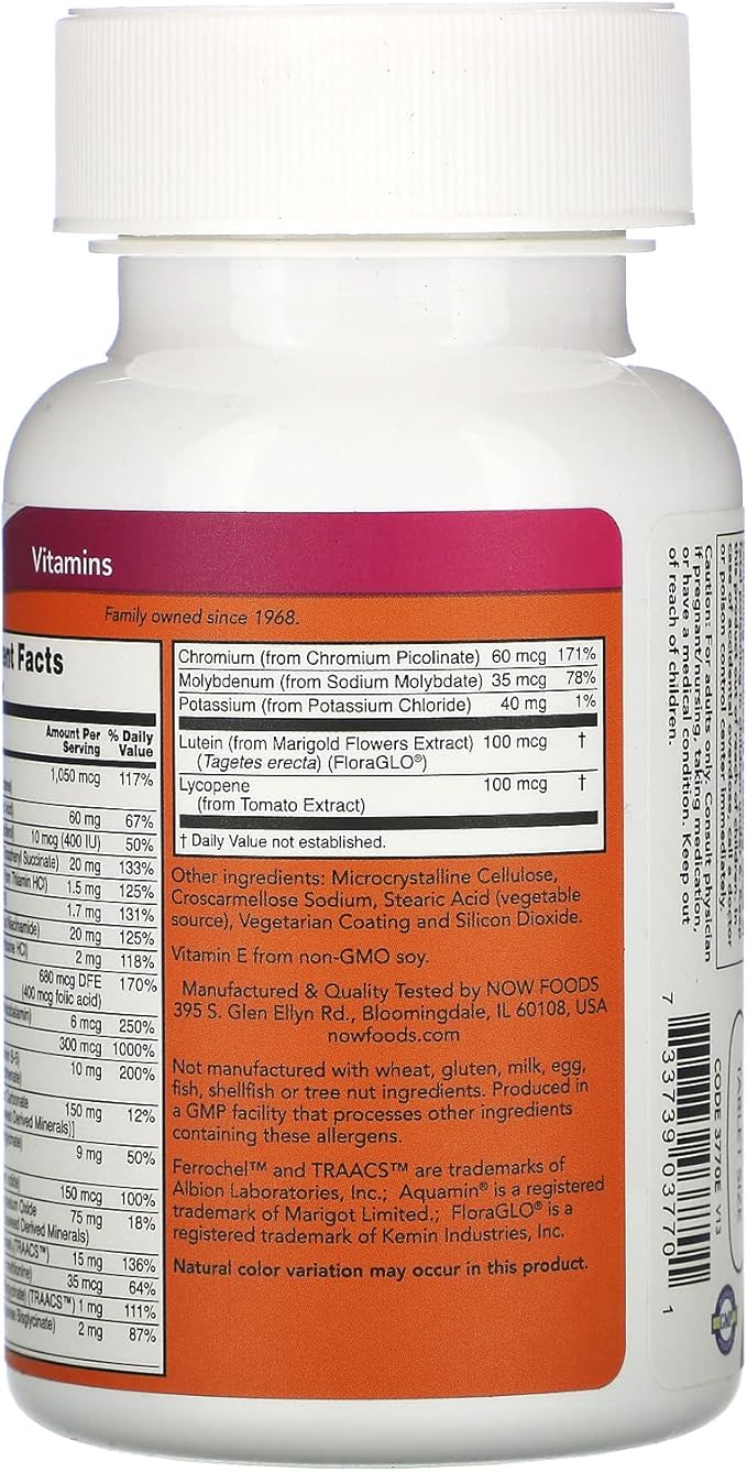 NOW Foods Daily Vits – Kompleks Vitamina za Svakodnevnu Energiju i Imunitet - Dobrobit