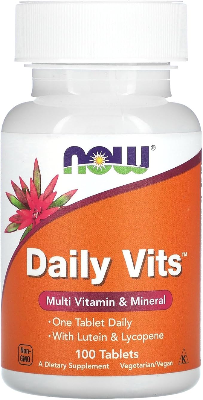 NOW Foods Daily Vits – Kompleks Vitamina za Svakodnevnu Energiju i Imunitet - Dobrobit