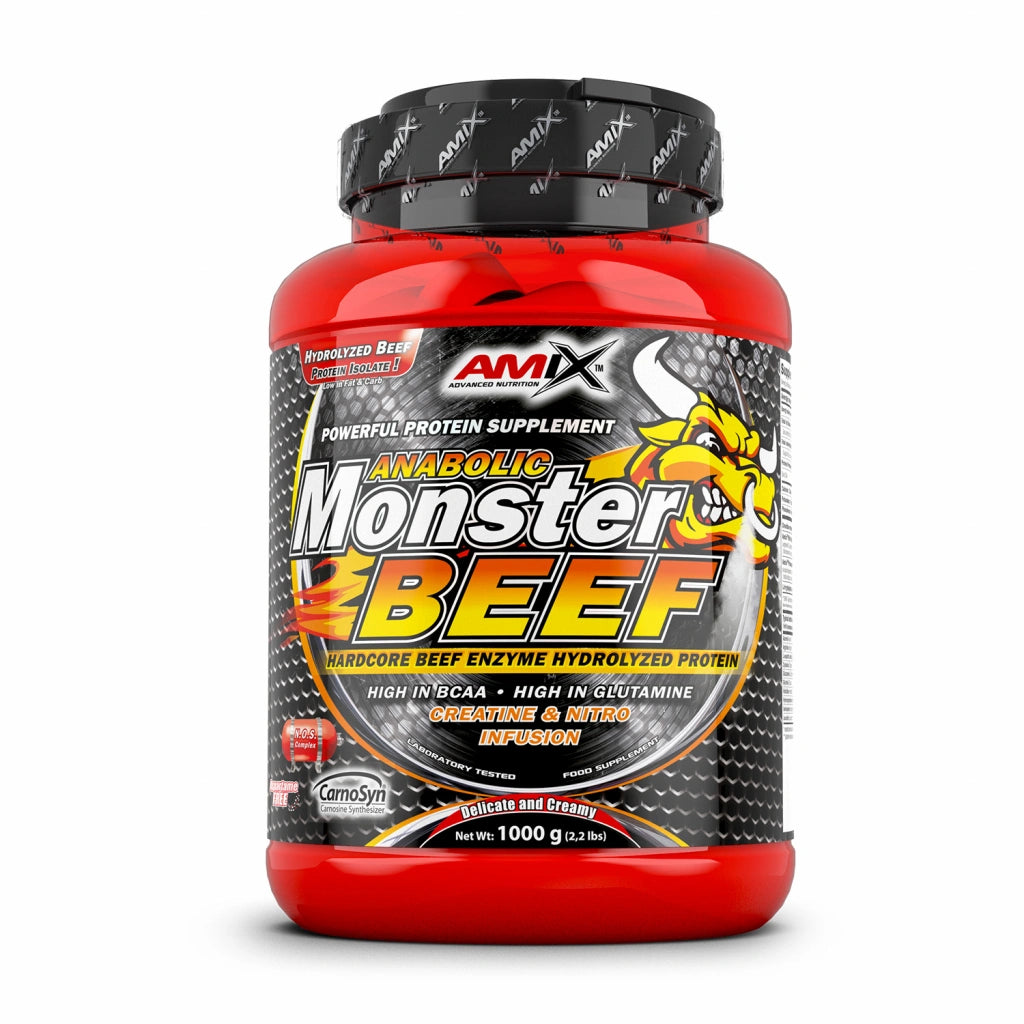 Anabolic Monster Beef Protein 1kg Čokolada – 90% Hidrolizovani Goveđi Protein