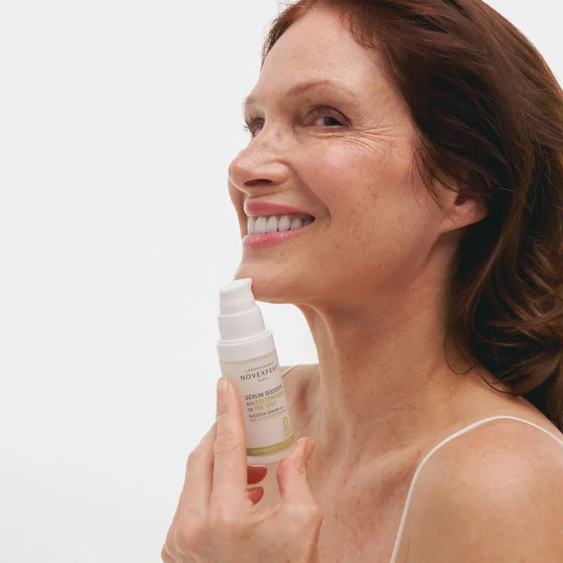 Novexpert Booster serum sa polifenolima zelenog čaja – protiv tamnih fleka i za blistav ten