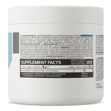 OstroVit Kreatin Monohidrat 300 g – Čista Snaga i Izdržljivost