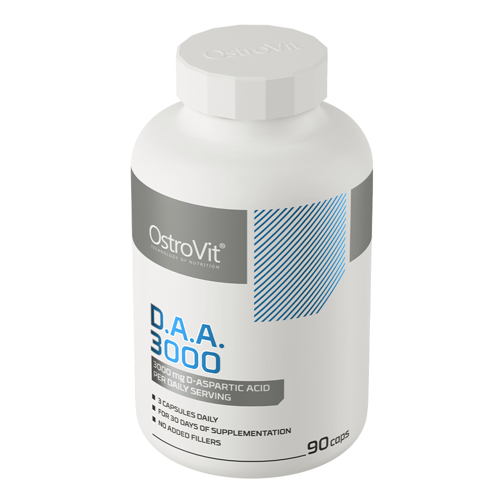 OstroVit D.A.A 3000mg – Prirodni Booster Testosterona i Snage (90 kapsula)