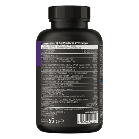 OstroVit Fat Burner eXtreme 90 kapsula – Moćan Sagorevač Masti