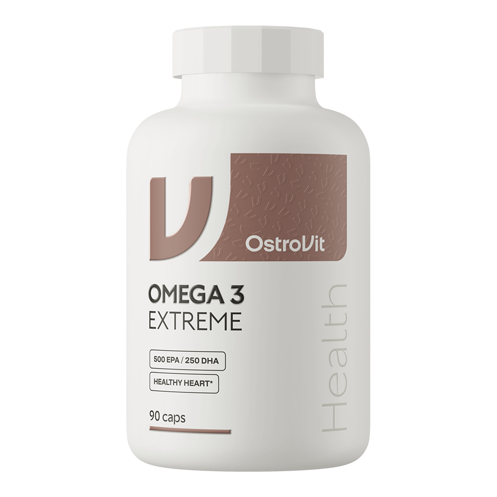OstroVit Omega 3 Extreme 90 Kapsula – Podrška Srcu, Mozgu i Imunitetu