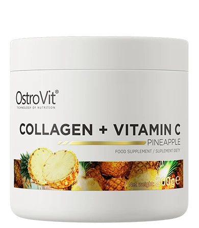 OstroVit Kolagen + Vitamin C 200g – Za Kožu, Zglobove i Elastičnost