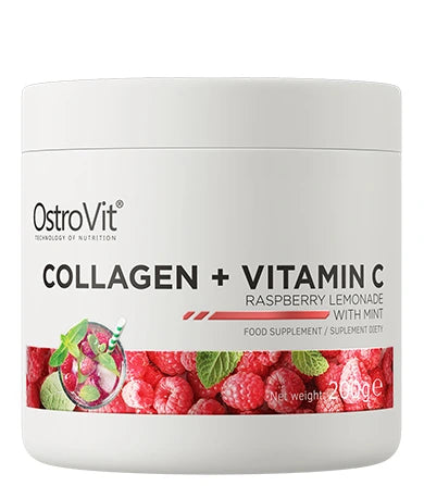 OstroVit Kolagen + Vitamin C 200g – Za Kožu, Zglobove i Elastičnost