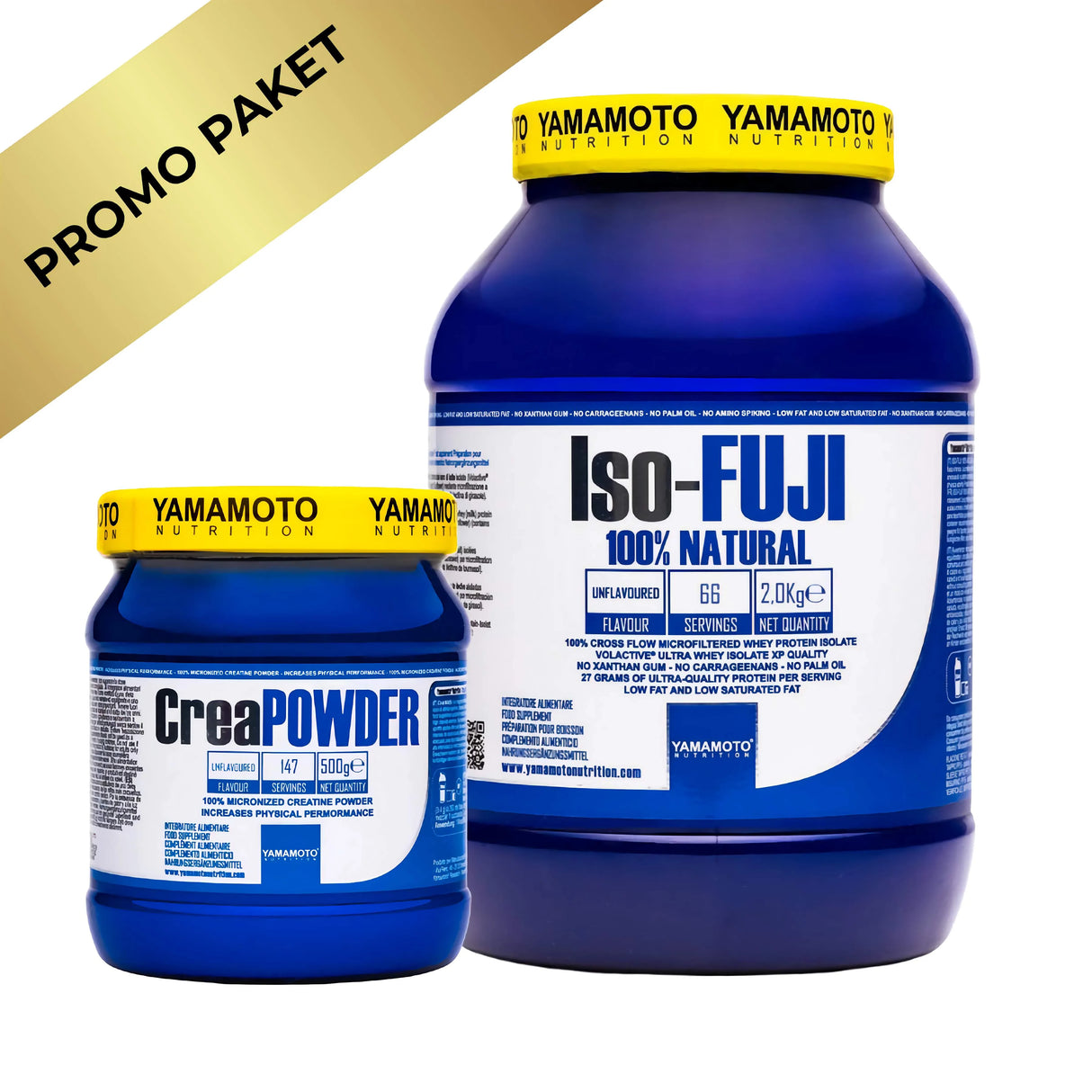 Yamamoto Iso-FUJI 2kg + CreaPOWDER - Paket za Mišićnu Snagu