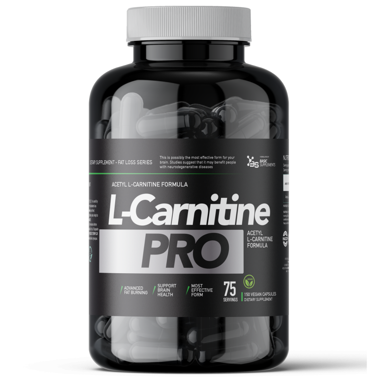 Basic Supplements Acetyl L-Carnitine Pro – Podrška Energiji i Izdržljivosti