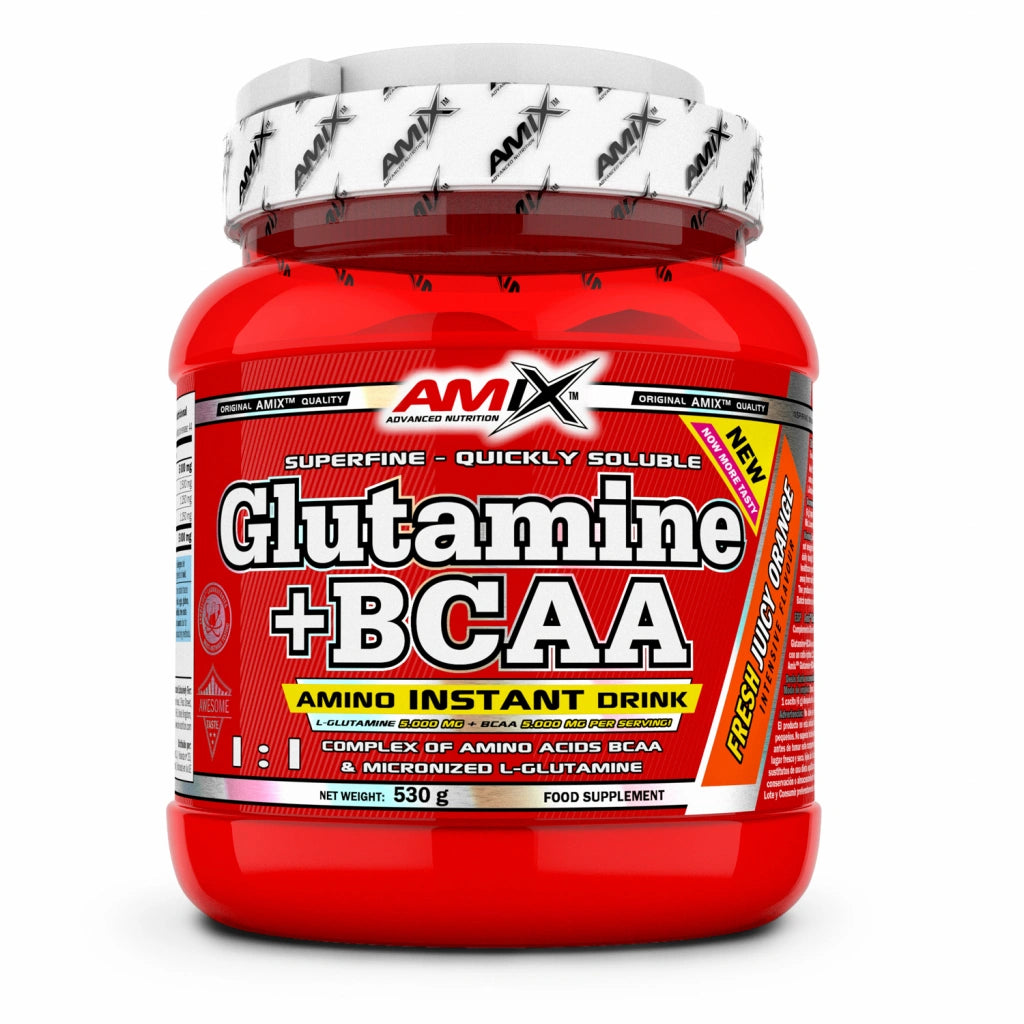 Amix L-Glutamine + BCAA 530g - Glutamin i BCAA 2:1:1