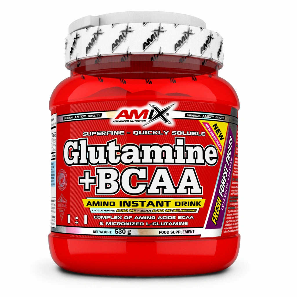 Amix L-Glutamine + BCAA 530g - Glutamin i BCAA 2:1:1
