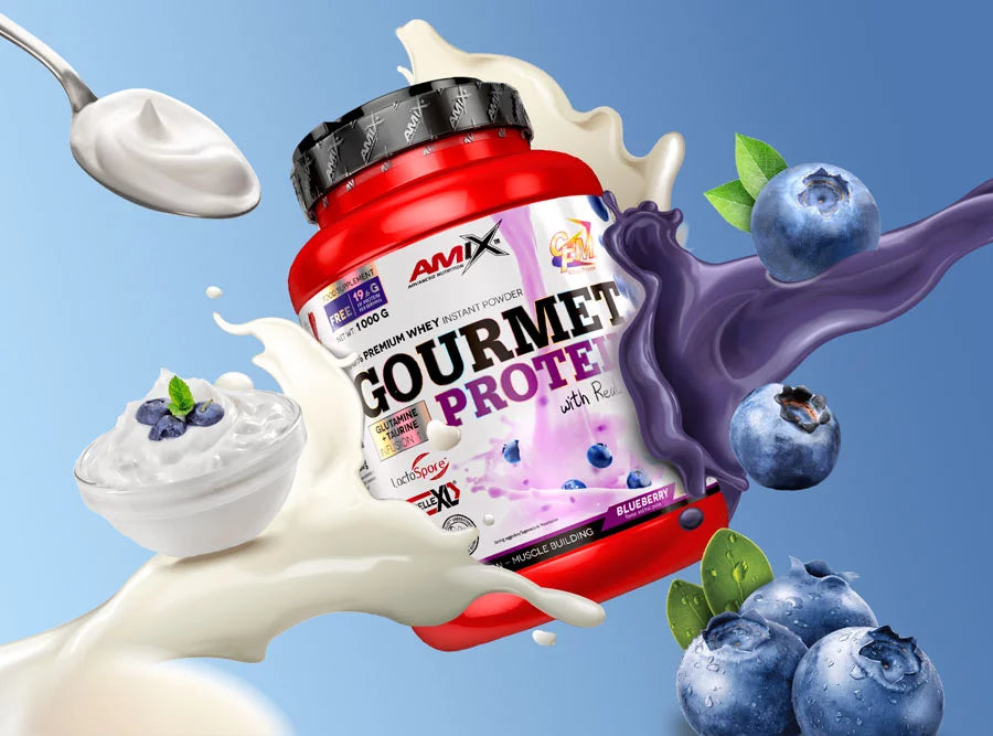 Amix® Gourmet Protein – Sa Pravim Komadićima Suvog Voća ili Kokosa