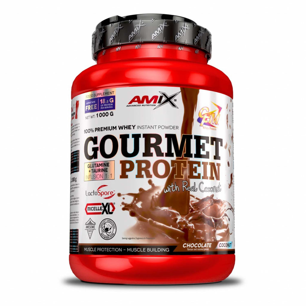 Amix® Gourmet Protein – Sa Pravim Komadićima Suvog Voća ili Kokosa