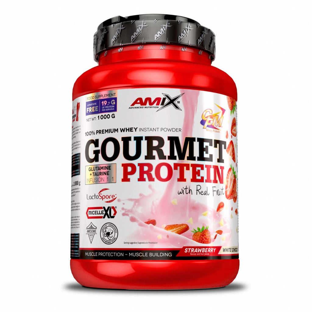 Amix® Gourmet Protein – Sa Pravim Komadićima Suvog Voća ili Kokosa