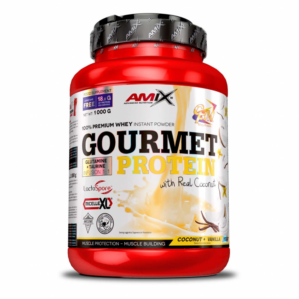 Amix® Gourmet Protein – Sa Pravim Komadićima Suvog Voća ili Kokosa