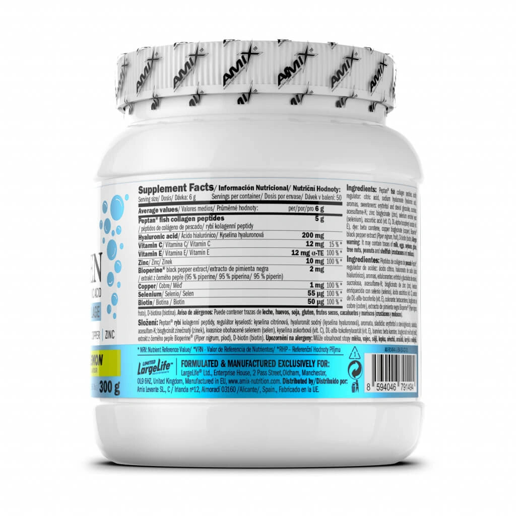 Amix Marine Collagen Drink 300g – Morski Kolagen sa Hijaluronskom Kiselinom