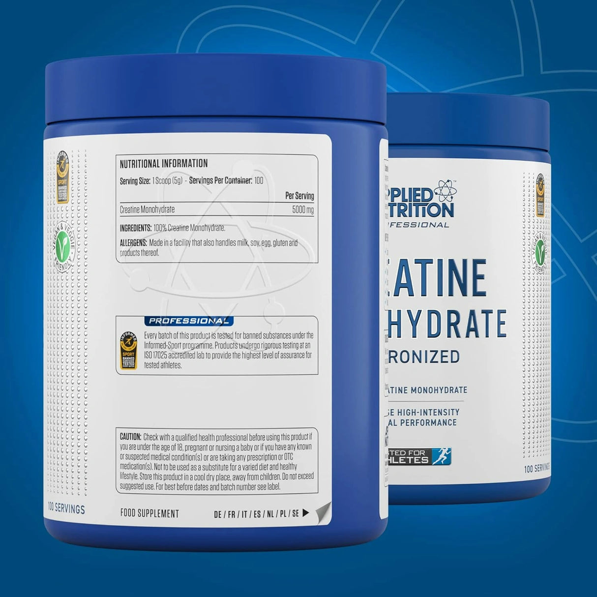 Applied Nutrition Creatine Monohydrate – 100% mikronizovani kreatin