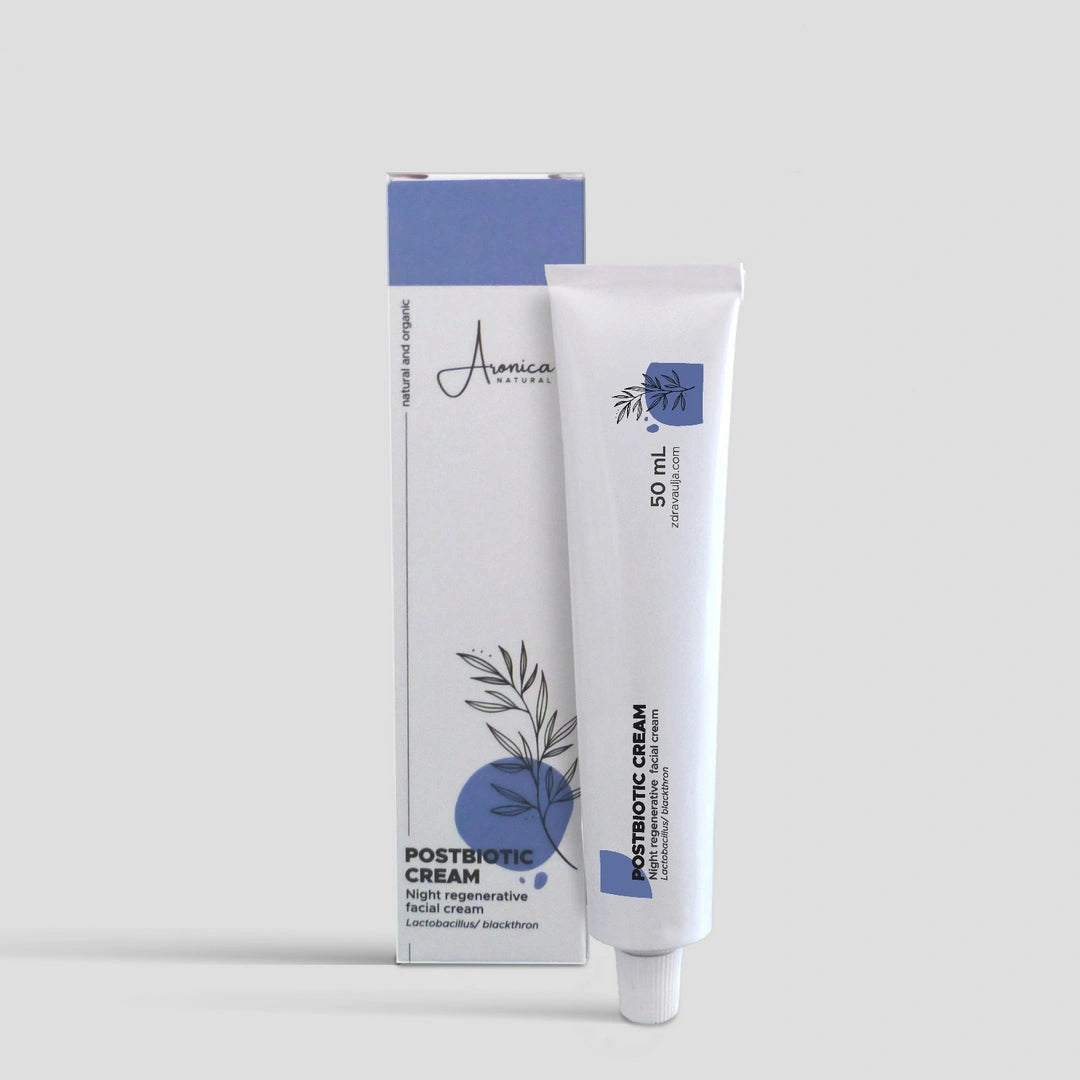 Aronica Postbiotska noćna krema – Inovativna obnova i nega lica