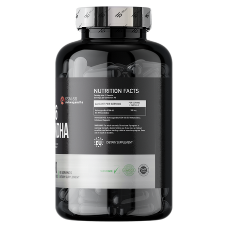 Basic Supplements KSM-66 Ashwagandha 90 Kapsula – Smanjenje Stresa i Energija
