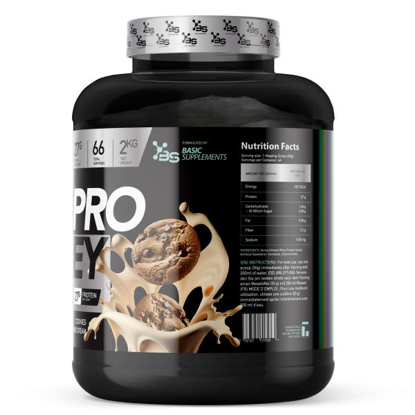 Basic Supplements ISO-PRO Whey 2kg – Izolovani Protein Visokog Kvaliteta