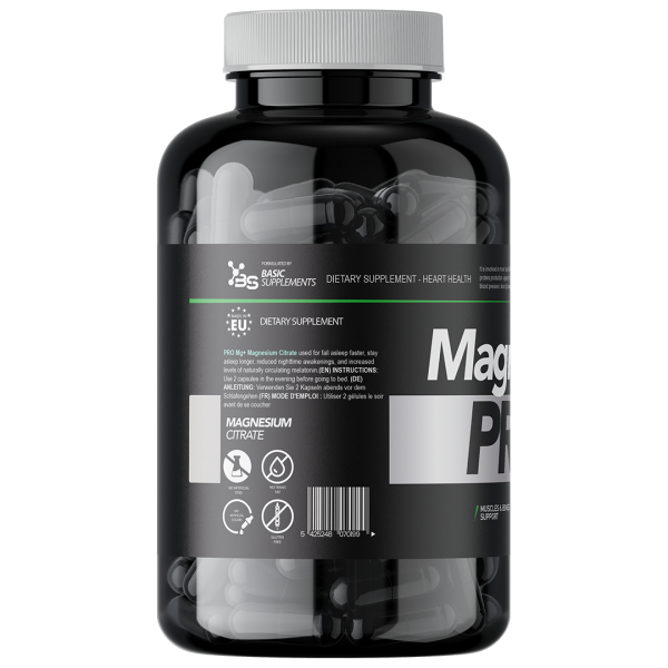 Basic Supplements Magnezijum Citrat – Podrška Mišićima i Nervnom Sistemu
