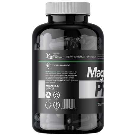 Basic Supplements Magnezijum Citrat – Podrška Mišićima i Nervnom Sistemu