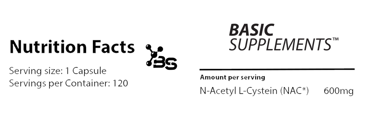 Basic Supplements NAC PRO, 120 Kapsula – Detoksikacija i Podrška Imunitetu