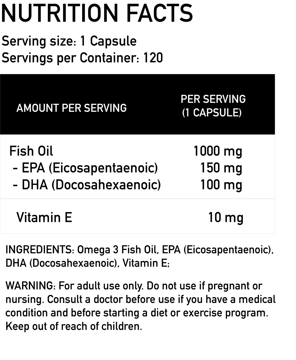 Basic Supplements Omega 3 PRO – Podrška Srcu i Mozgu