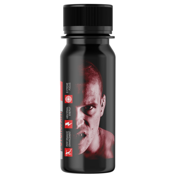 Basic Supplements P-5 SHOT 60ml Psychopath – Ekstremna Energija i Fokus