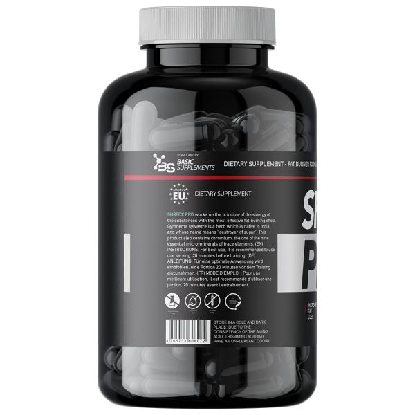Basic Supplements ShredX PRO – Napredna Formula za Sagorevanje Masti