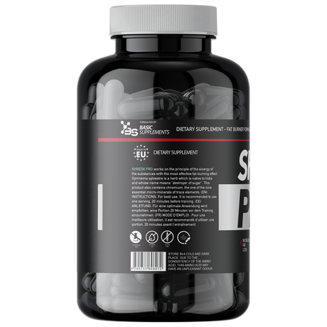 Basic Supplements ShredX PRO – Napredna Formula za Sagorevanje Masti
