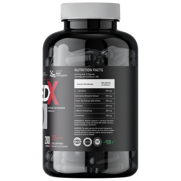 Basic Supplements ShredX PRO – Napredna Formula za Sagorevanje Masti