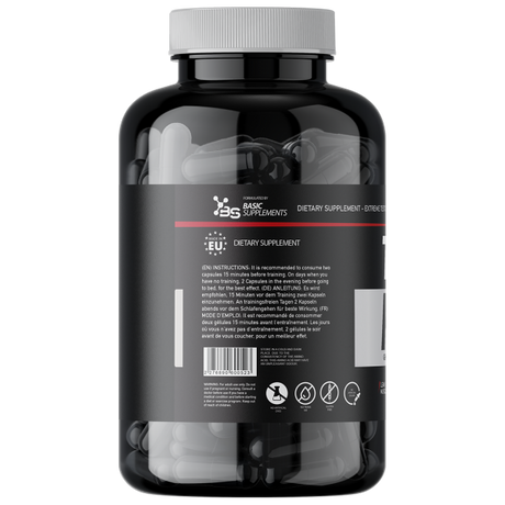 Basic Supplements Testo PRO – Prirodna Formula za Podršku Muškom Hormonu