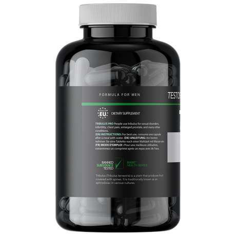 Basic Supplements Tribulus PRO – Prirodna Podrška za Vitalnost i Energiju
