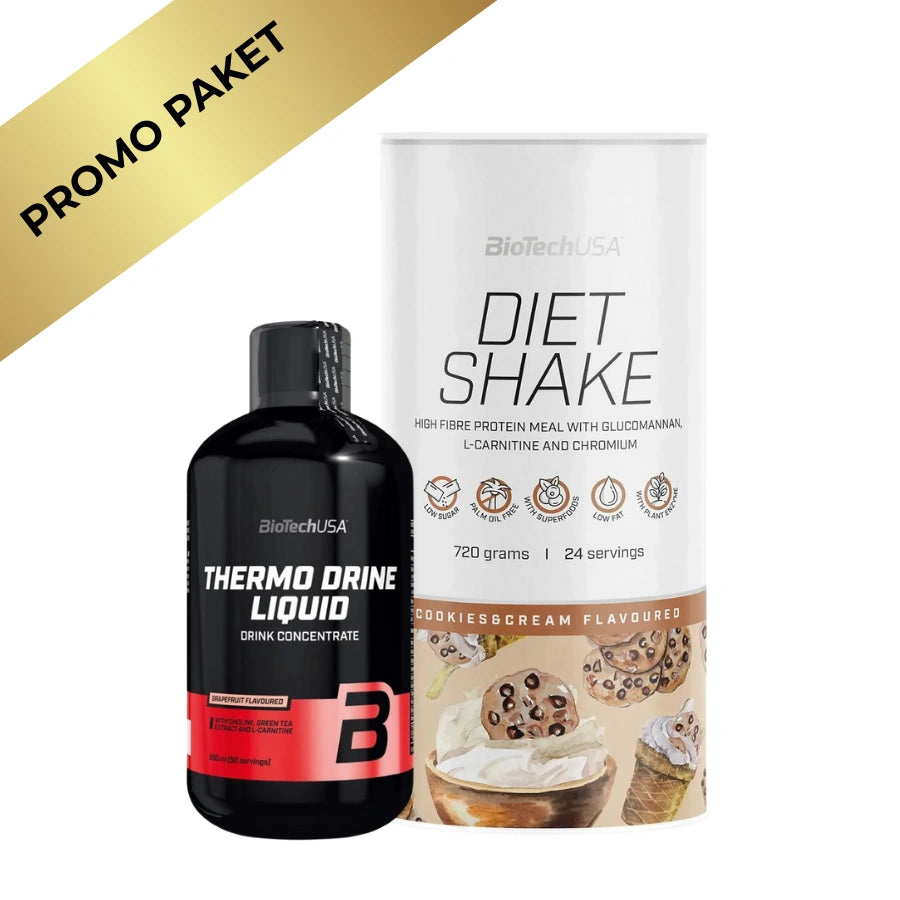 BioTechUSA Diet Shake + Thermo Drine Paket – Mršavljenje i Kontrola Apetita