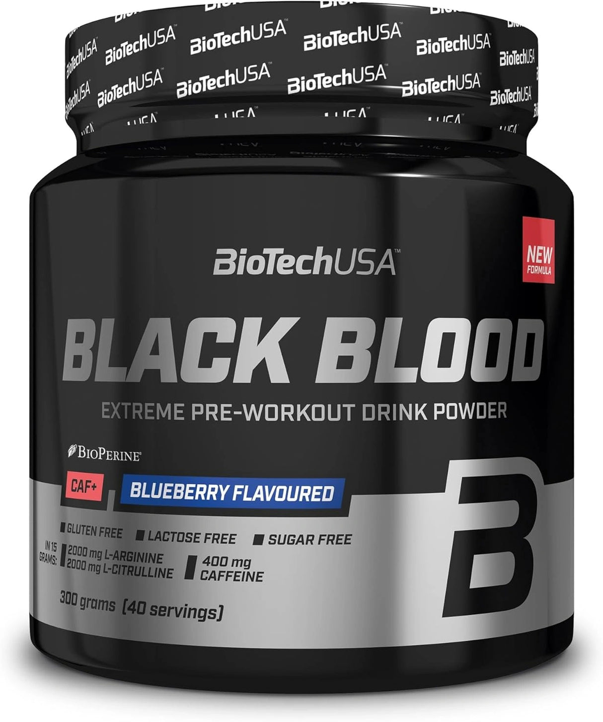 BioTechUSA Black Blood CAF+ – snažan pre-workout sa 400 mg kofeina