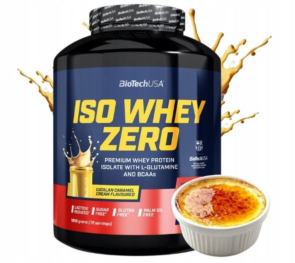 BioTechUSA Iso Whey Zero - Premium Proteinski Prašak sa 25g Proteina po Serviranju - Dobrobit