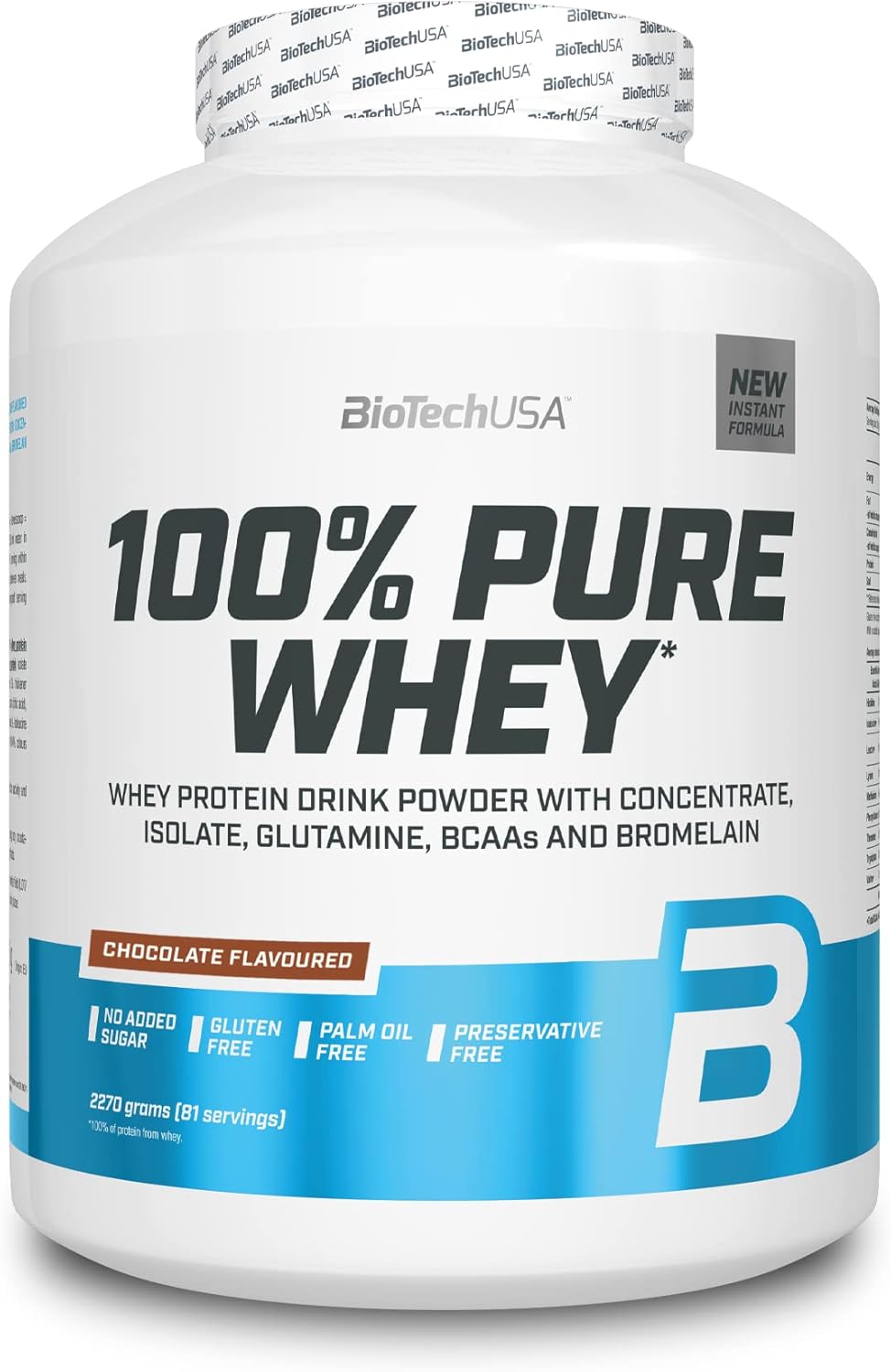 BioTechUSA 100% Pure Whey – Premium Izolat Surutke sa 24g Proteina po Obroku