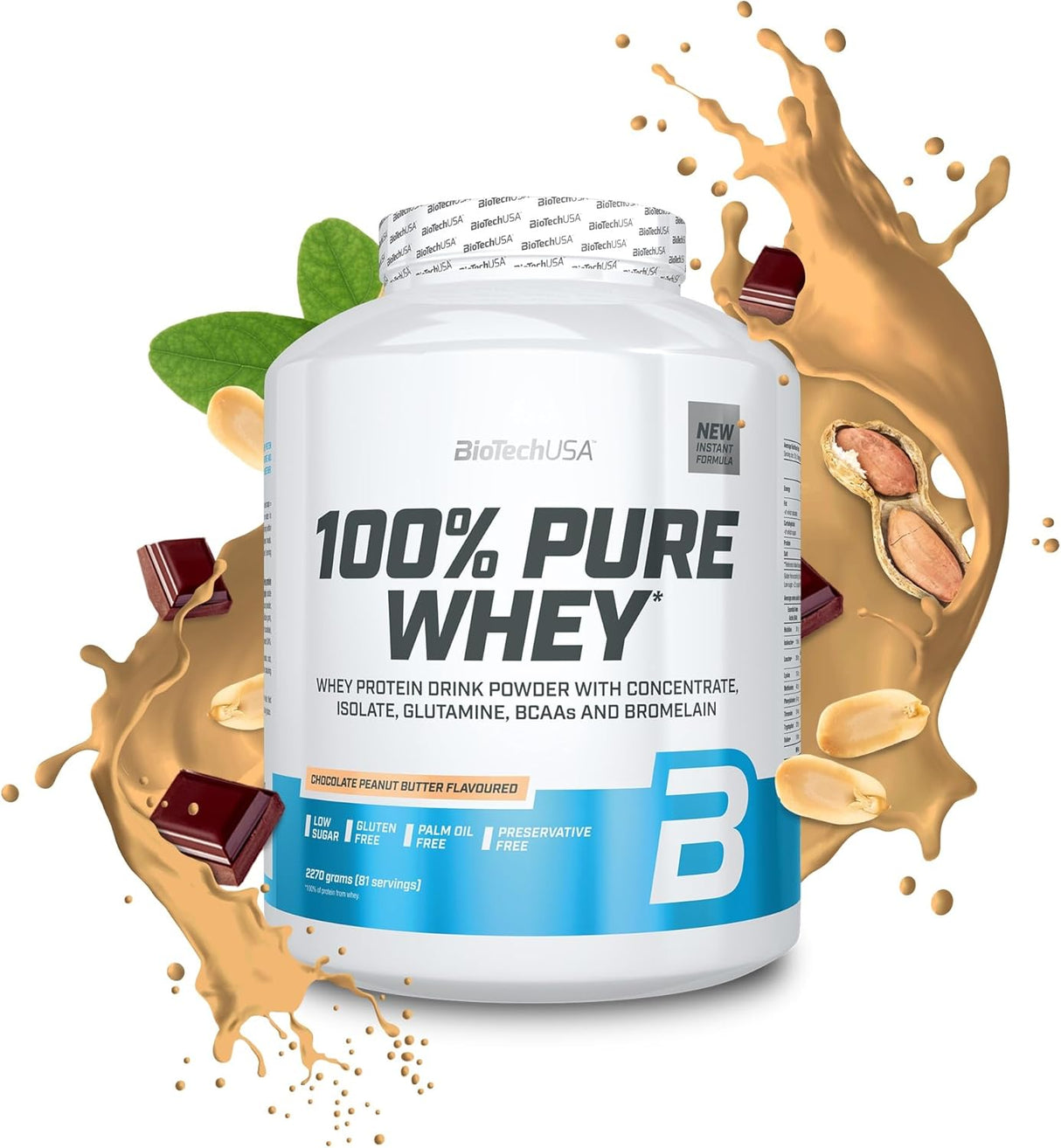 BioTechUSA 100% Pure Whey – Premium Izolat Surutke sa 24g Proteina po Obroku