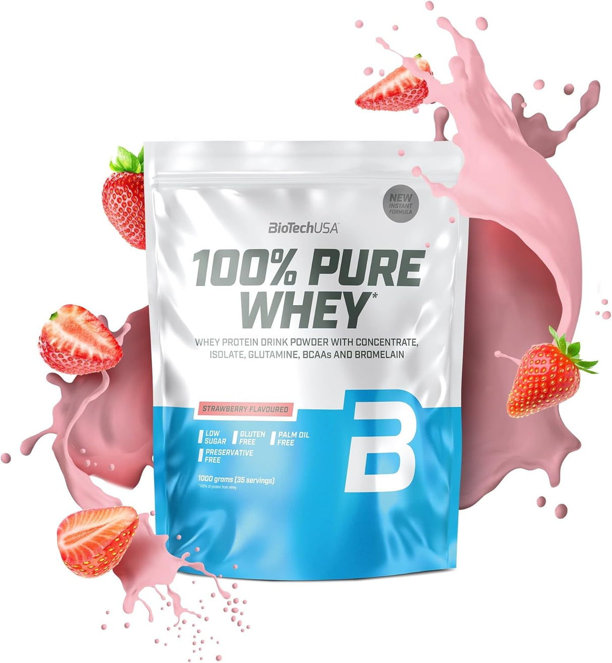 BioTechUSA 100% Pure Whey – Premium Izolat Surutke sa 24g Proteina po Obroku